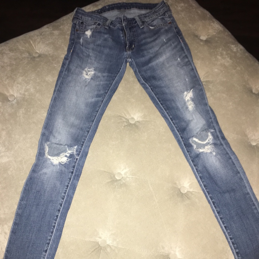 Ralph Lauren Ripped Jeans.